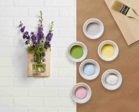 Upcycled propagation wall candle jar